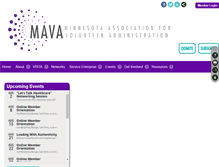 Tablet Screenshot of mavanetwork.org